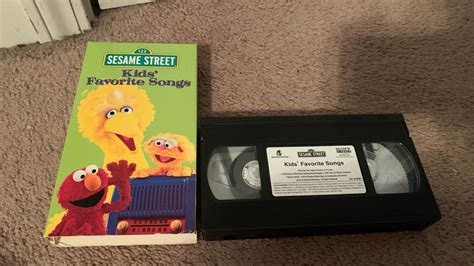 Sesame Street Kids Favorite Songs 1999 Vhs Angry Gran