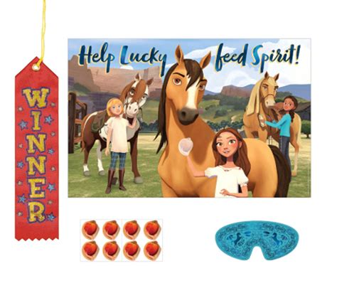 Buy Spirit Riding Free Pin The Tail On The Donkey Style Party Game With