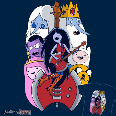 everything stays on threadless adventure time tattoo adventure time marceline marceline the