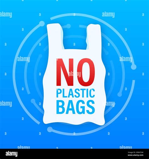 Ban To Reduce Plastic Pollution Stock Vector Images Alamy