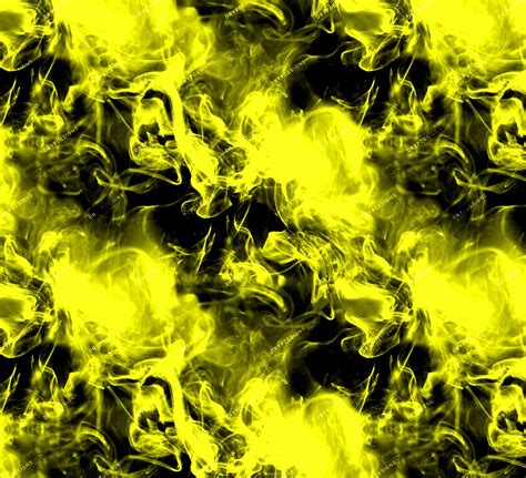 Yellow Smoke Background