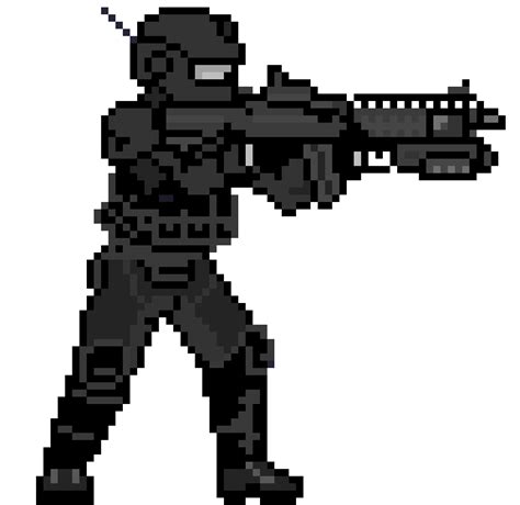 Soldier Pixel Art Maker