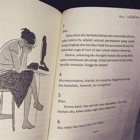 Catatan Hijau Lila Kutipan Novel Dilan 1990