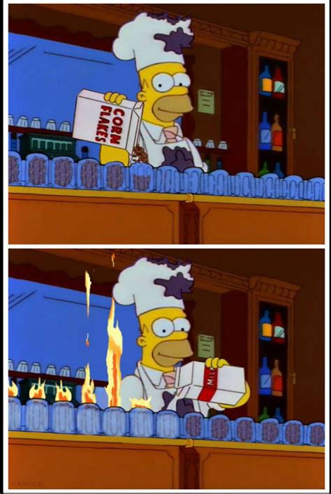 Flamin Homers Simpsons Shitposting Know Your Meme