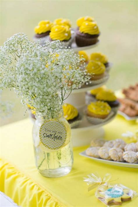 Karas Party Ideas You Are My Sunshine Baby Shower