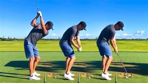 JUSTIN THOMAS GOLF SWING - IRON SWING - Full Speed + SLOW MOTION - YouTube