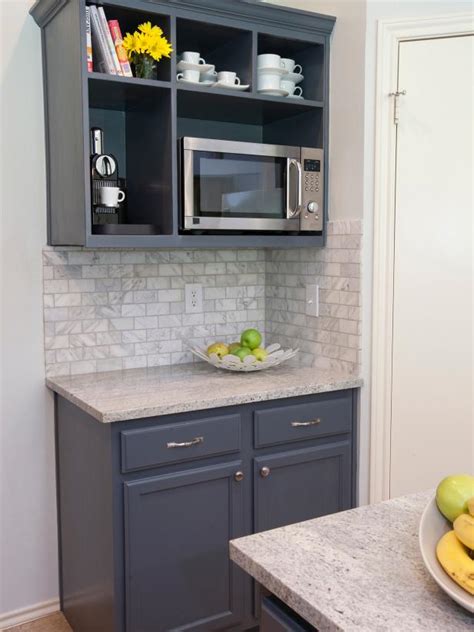 Amazing gallery of interior design and decorating ideas of upward opening kitchen cabinets in kitchens by elite interior designers. The Benefits of Open Shelving in the Kitchen | HGTV's ...
