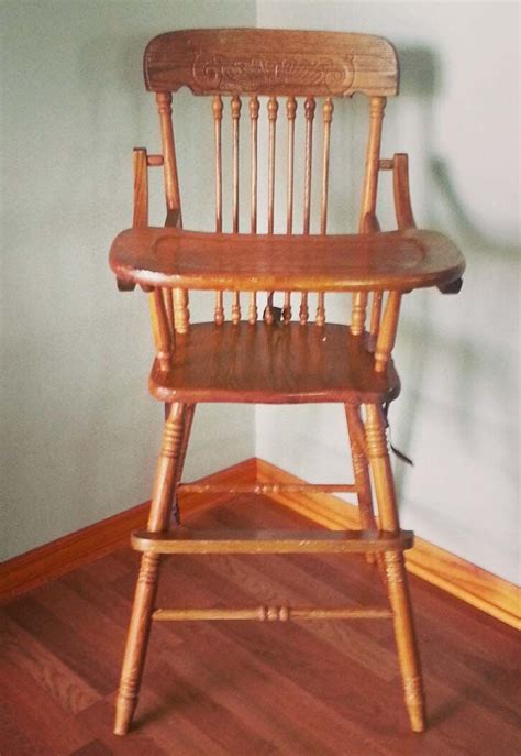 Its delightful 50′ lines and its removable tray a wooden crate may be used for intercontinental shipments for maximum protection. high+chair+before.jpg 724×1,050 pixels | Wood high chairs ...