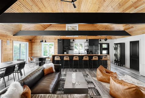 Modern Cabin Interior Design Ideas