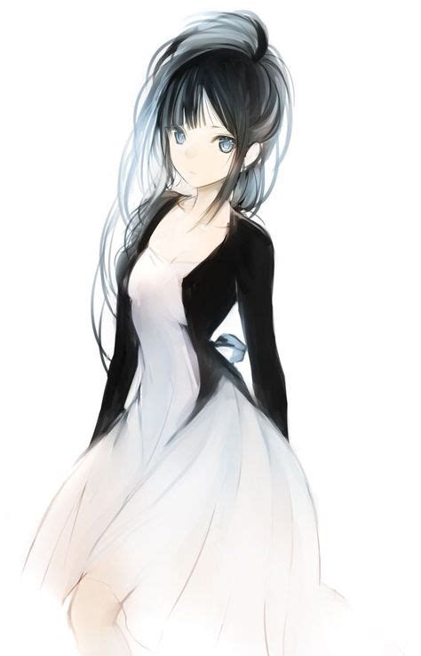 Anime With Black And White Hair