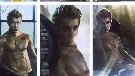 Justin Bieber Teases New Shirtless Cosmopolitan Magazine Spread Youtube