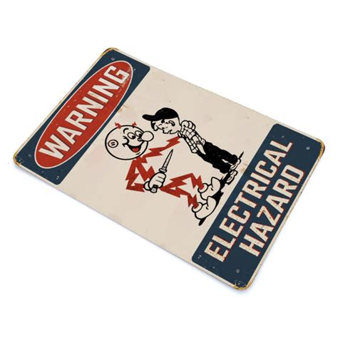 Reddy Kilowatt Metal Sign Vintage Look Outdoor Signage Etsy