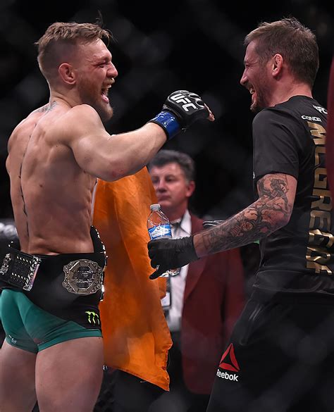 conor mcgregor has hilarious interaction with reporter over ‘red panties celebration claim