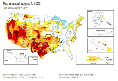 Us Drought Monitor August 4th 2022 The Mighty 790 Kfgo Kfgo