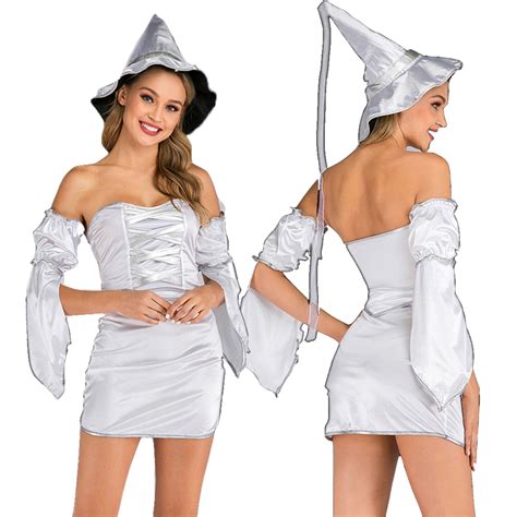 Halloween Sexy Witch Costumes Adult Women Carnival Party Sorceress Cosplay Magician Fancy Dress