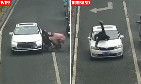 Husband And Wife Get Hit By Cars At The Same Spot After Ignoring