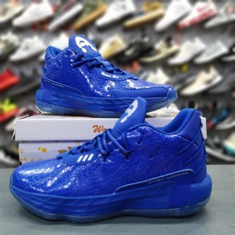 Adidas Mens Dame X Ric Flair Blue Shopee Philippines
