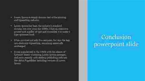 Creative Powerpoint Conclusion Slide Example Templates