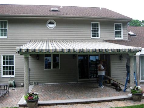 Pin By Howard Quality Window Inc On Awnings Canvas Awnings Patio
