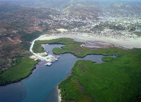 The Island Of La Gonave Located At The West Central Facing Port Au