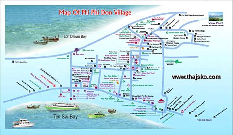 Krabi Tourist Attraction Map Tourist Destination In The World