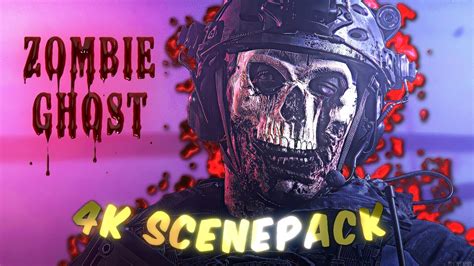 Call Of Duty Zombie Ghost Scenepack 4k 60fps Cc Upscaled Credits
