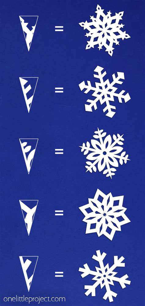 How To Make Snowflakes From Paper