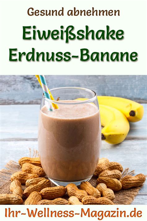 Eiweißshake Erdnuss- Banane