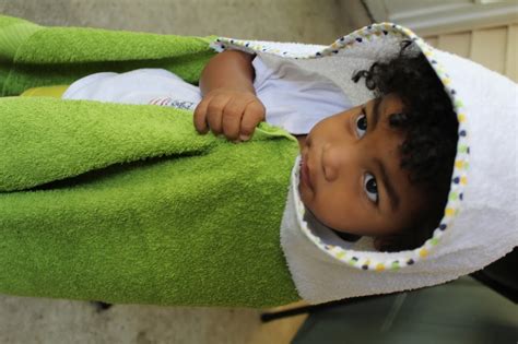 Childs Hooded Towel Tutorial Crafty Gemini