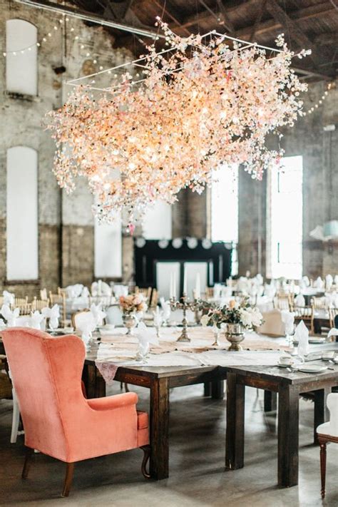 Personalize your wedding and put a spin on tradition with the knot's customizable. 10 Floral Reception Ceilings That Will Make You Re-think ...