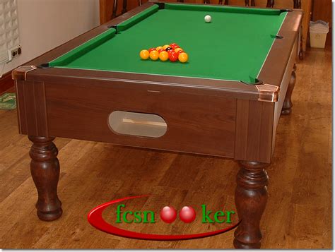 Other sights fall on either side of these string markers at an equal distance from sight to sight. fcsnooker's - The "ROYAL" - Freeplay English Pool Table ...