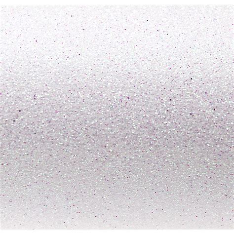 Iridescent White A4 Glitter Card