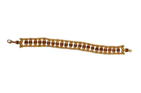 Rudraksha Bracelet Golden Kalyanastrogems