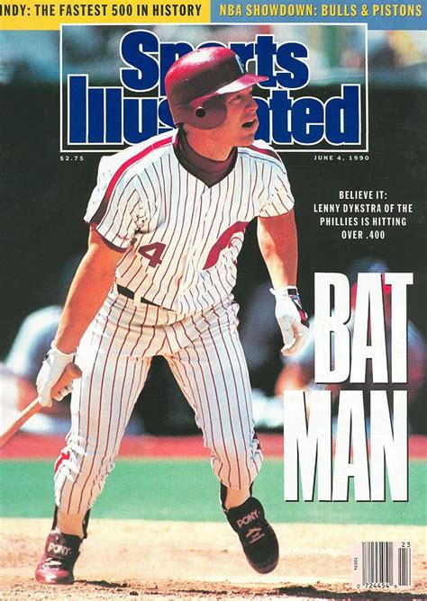 Philadelphia Phillies Lenny Dykstra Sports Illustrated Cover