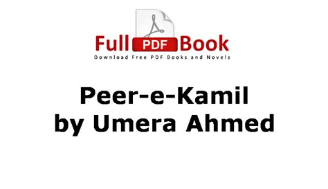 Peer-e-Kamil by Umera Ahmad English PDF Book | Full PDF Book