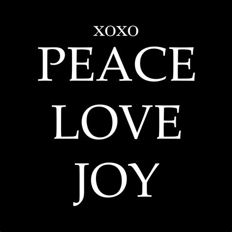 Peace Love Joy Home