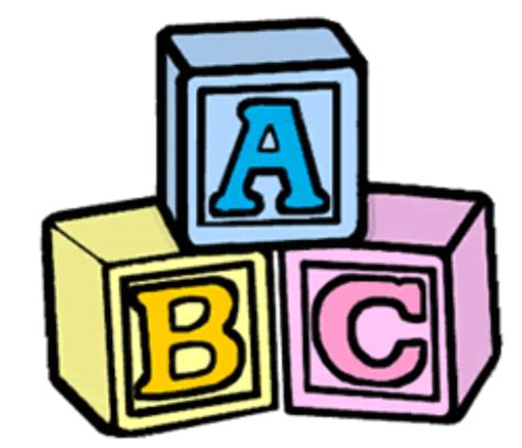 Abc Clipart Building Blocks Abc Building Blocks Transparent Free For