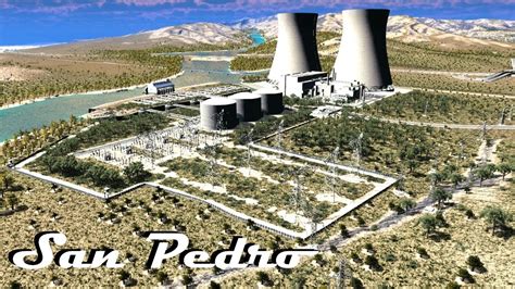 Realistic Cities Skylines Building A Nuclear Power Plant Youtube