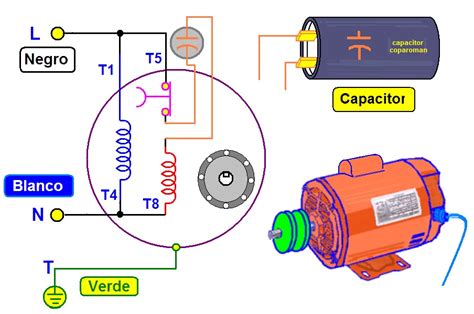 Diagrama De Bobinado Motor Monofasico Diagrama De Fiacao Eletrica Images