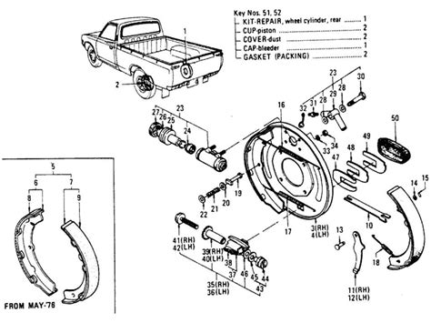Datsun Pickup Rear Brake