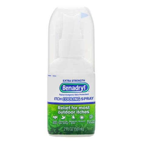 Benadryl Spray Extra Strength Mfasco Health And Safety