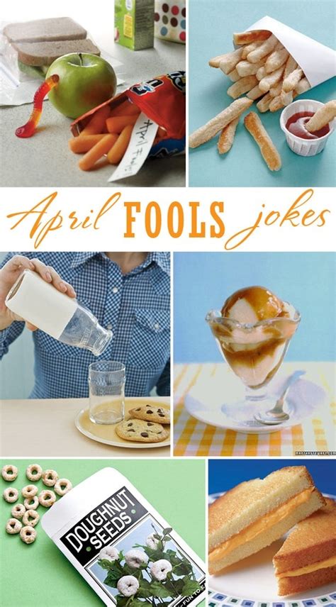 April Fools Food Jokes Holiday Ideas Pinterest