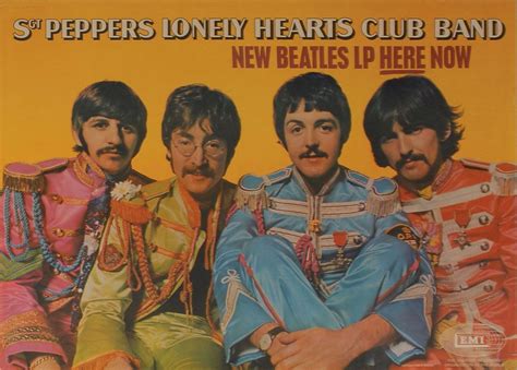 Beatles ‘sgt Peppers Lonely Hearts Club Band Poster