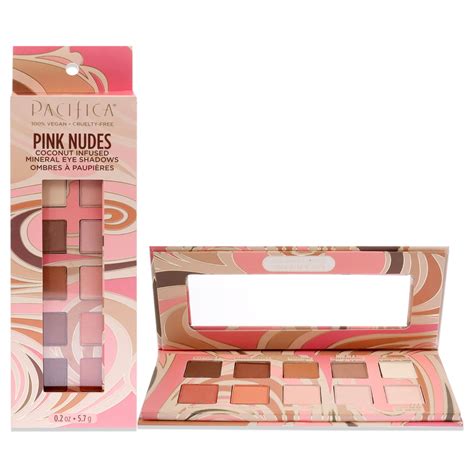 Paleta De Sombras Pac Fica Pink Nudes Para Ojos Coppel Com