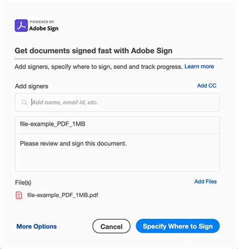 Send Documents For Signature Adobe Acrobat