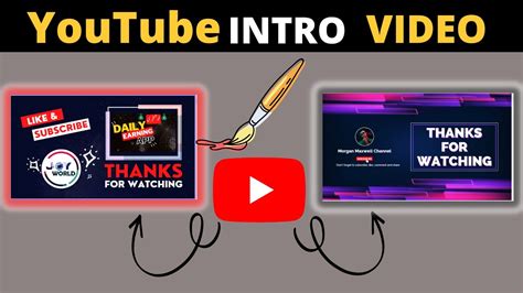 How To Create Youtube Intro Make Youtube Intro With Canva Intro