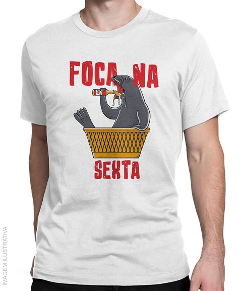 Camiseta Foca Na Sexta Camisorama