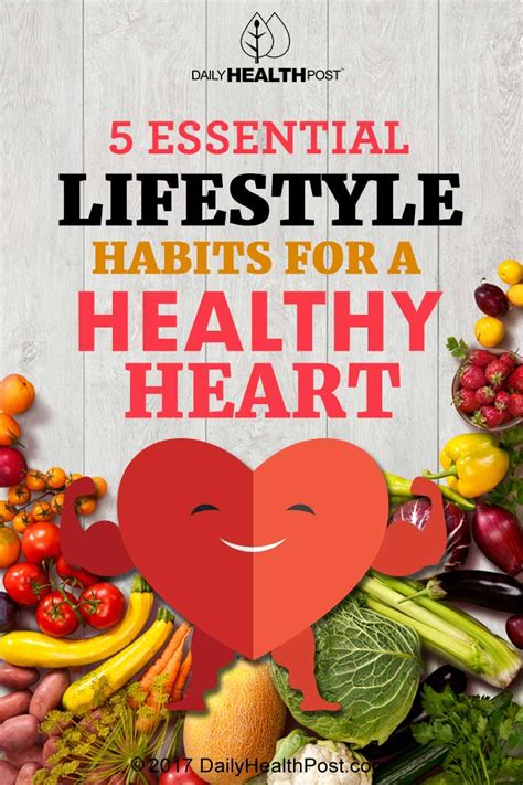 5 Essential Lifestyle Habits for a Healthy Heart