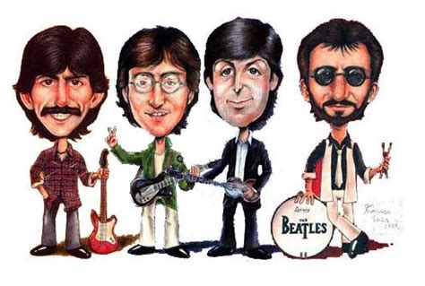 The Beatles The Beatles Beatles Cartoon Beatles Artwork