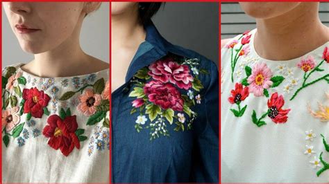 Latest Beautiful And Outstanding Embroidery Neck Design Youtube